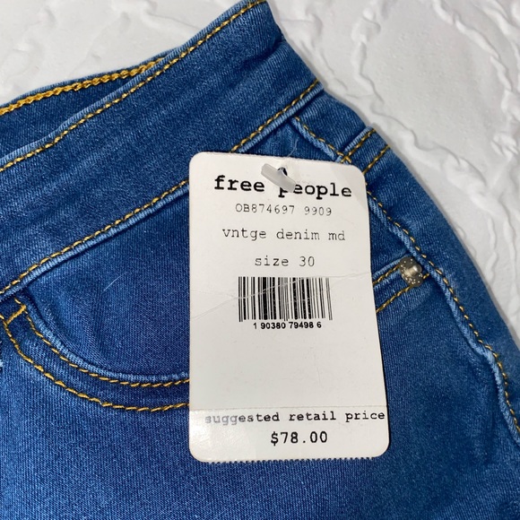 NWT Free People jeans size 30 - Picture 7 of 10